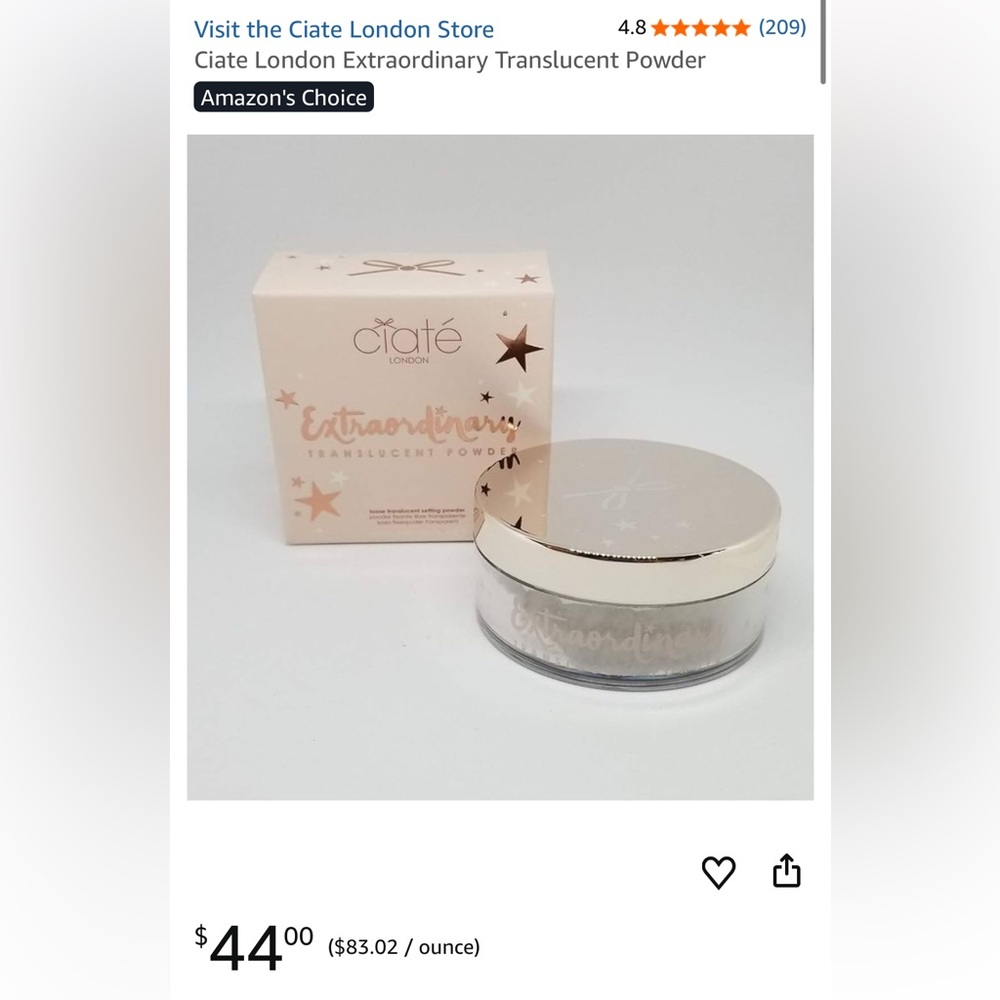 Ciate London Extraordinary Translucent Powder